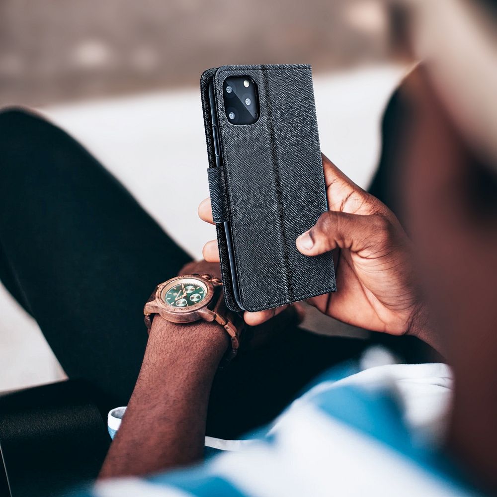 Flipové pouzdro Fancy Book pro Samsung Galaxy A36, černá (obrázek 10)