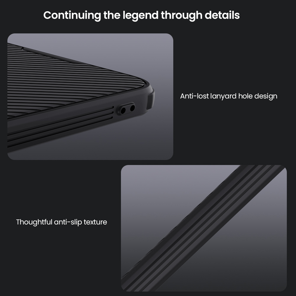 Nillkin CamShield PRO Magnetic Zadní Kryt pro Samsung Galaxy A56 5G Black