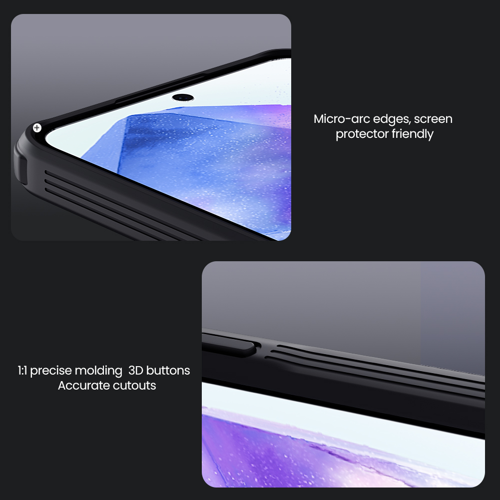 Nillkin CamShield PRO Magnetic Zadní Kryt pro Samsung Galaxy A56 5G Black