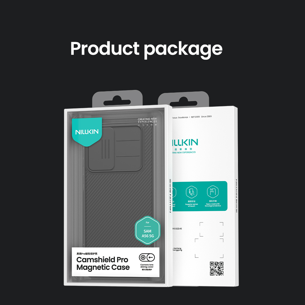 Nillkin CamShield PRO Magnetic Zadní Kryt pro Samsung Galaxy A56 5G Black