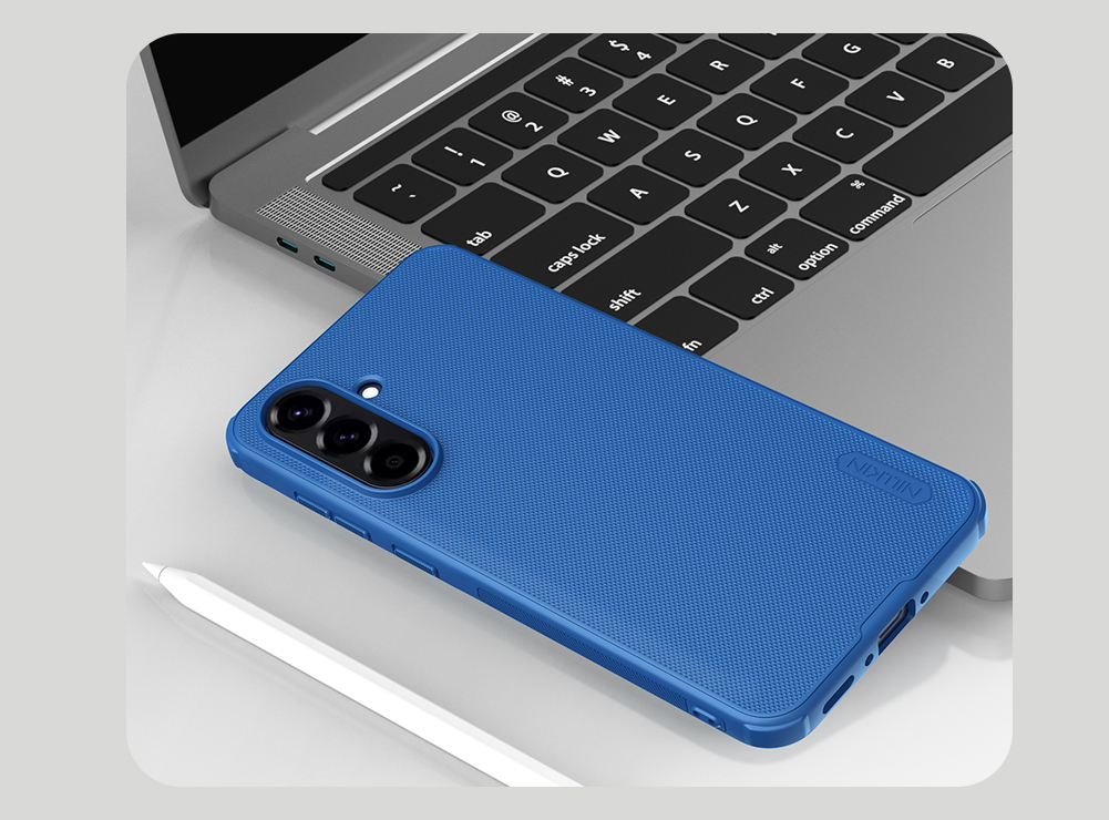 Nillkin Super Frosted PRO Zadní Kryt pro Samsung Galaxy A56 5G Blue