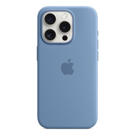 Silikonový kryt MT1L3FE/A Apple vč. Magsafe pro Apple iPhone 15 Pro, winter blue