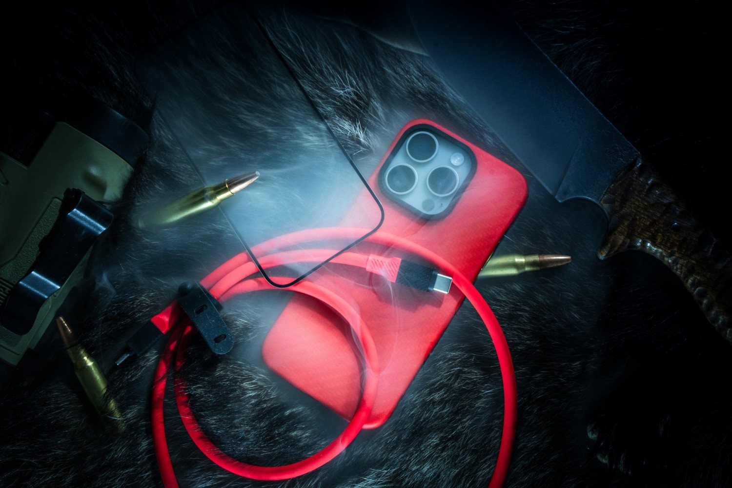 Tactical Red Limited Edition Combo pro Apple iPhone 16 Pro