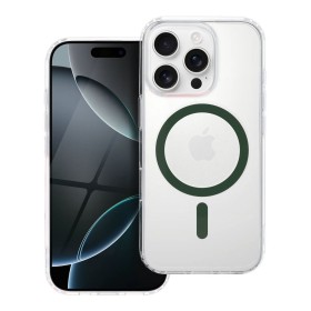 Zadní kryt Drop Glue Colorful Ring Mag Cover compatible with MagSafe pro Samsung Galaxy A26, tmavě zelená