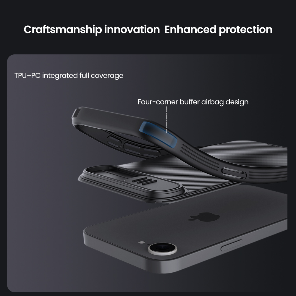 Nillkin CamShield PRO Zadní Kryt pro Apple iPhone 16e Blue