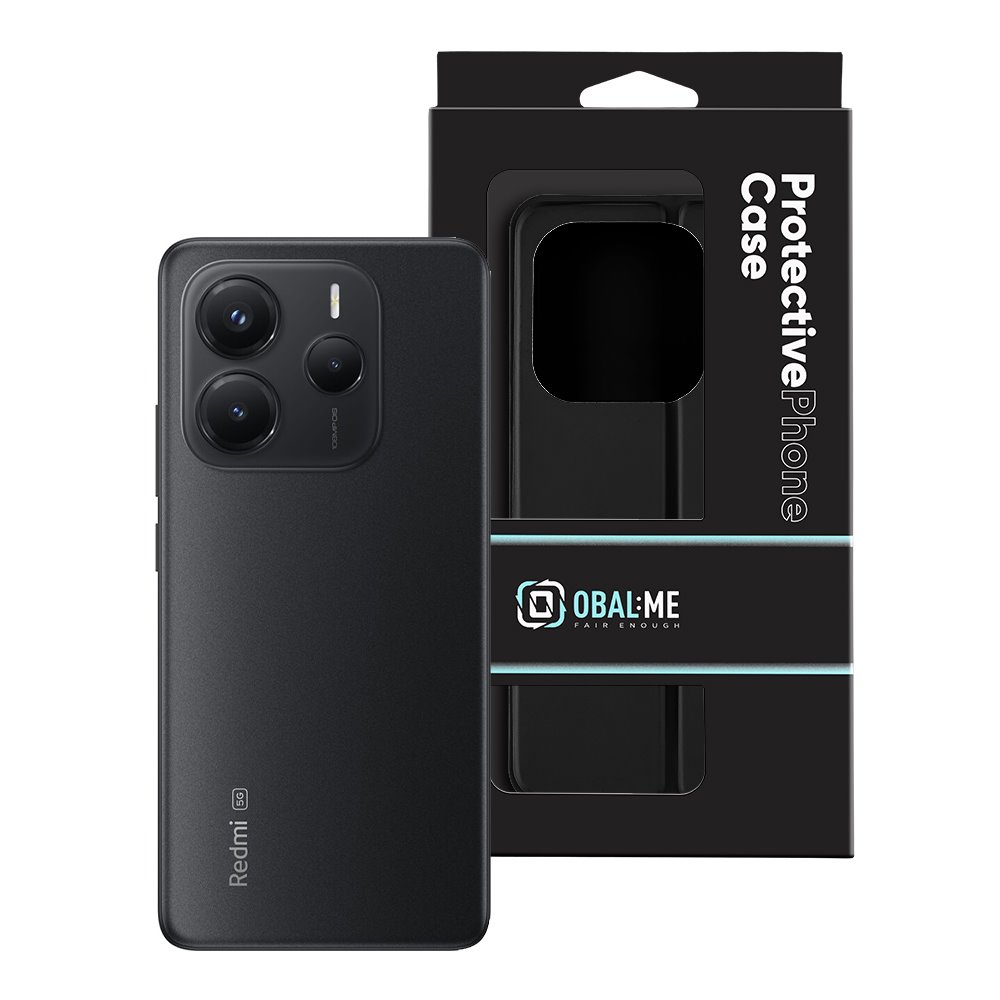 OBAL:ME SmoothTouch Pouzdro pro Xiaomi Redmi Note 14 5G Black