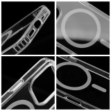 Drop Glue Colorful Ring Mag Cover compatible with MagSafe for IPHONE 16 PLUS grey