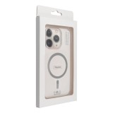 Drop Glue Colorful Ring Mag Cover compatible with MagSafe for IPHONE 16 PLUS grey