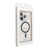 Drop Glue Colorful Ring Mag Cover compatible with MagSafe for SAMSUNG A36 black