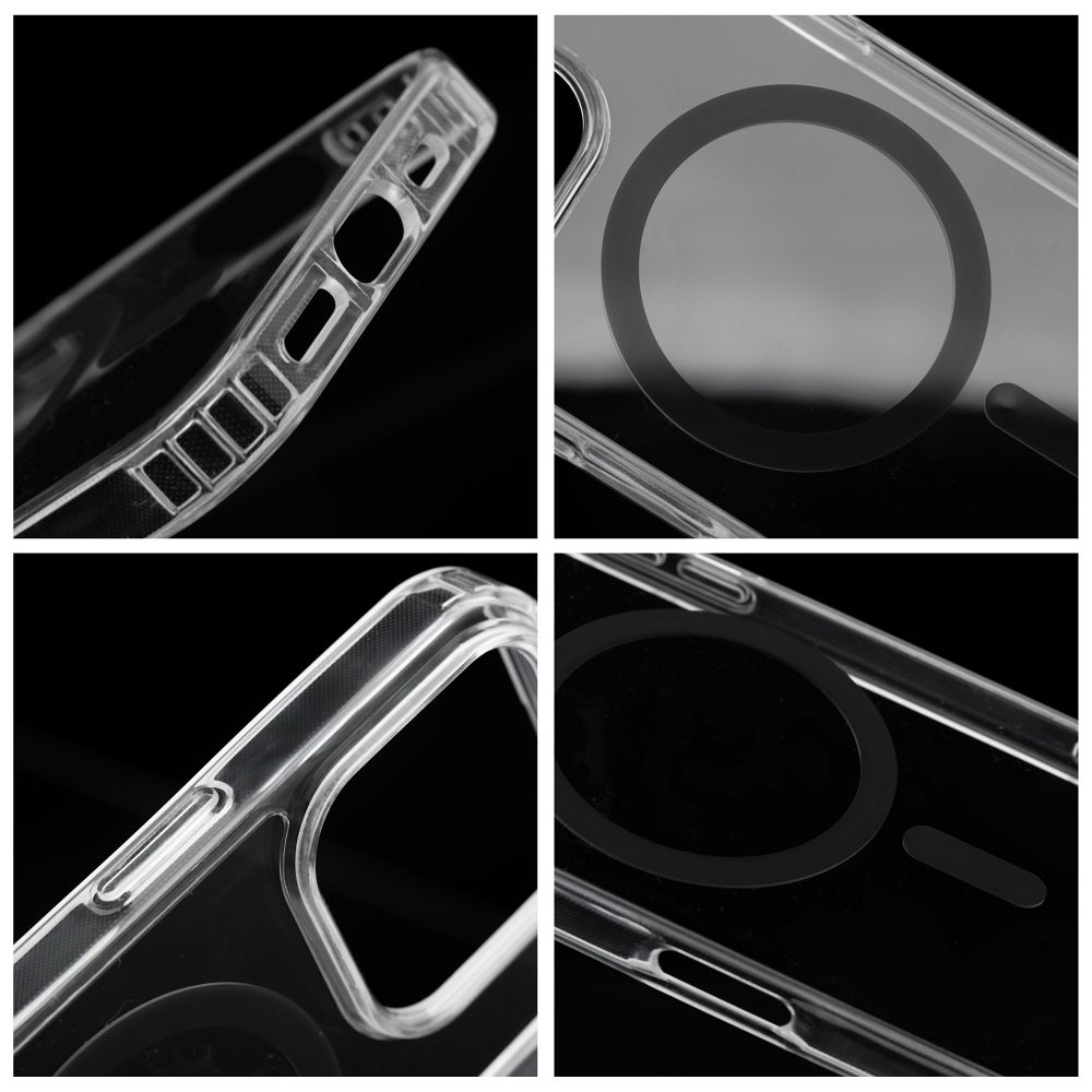 Drop Glue Colorful Ring Mag Cover compatible with MagSafe for SAMSUNG A36 black