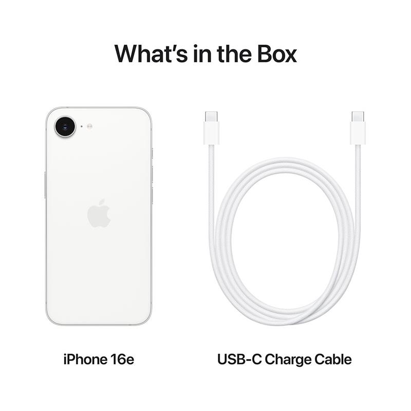 Apple iPhone 16e 256GB White