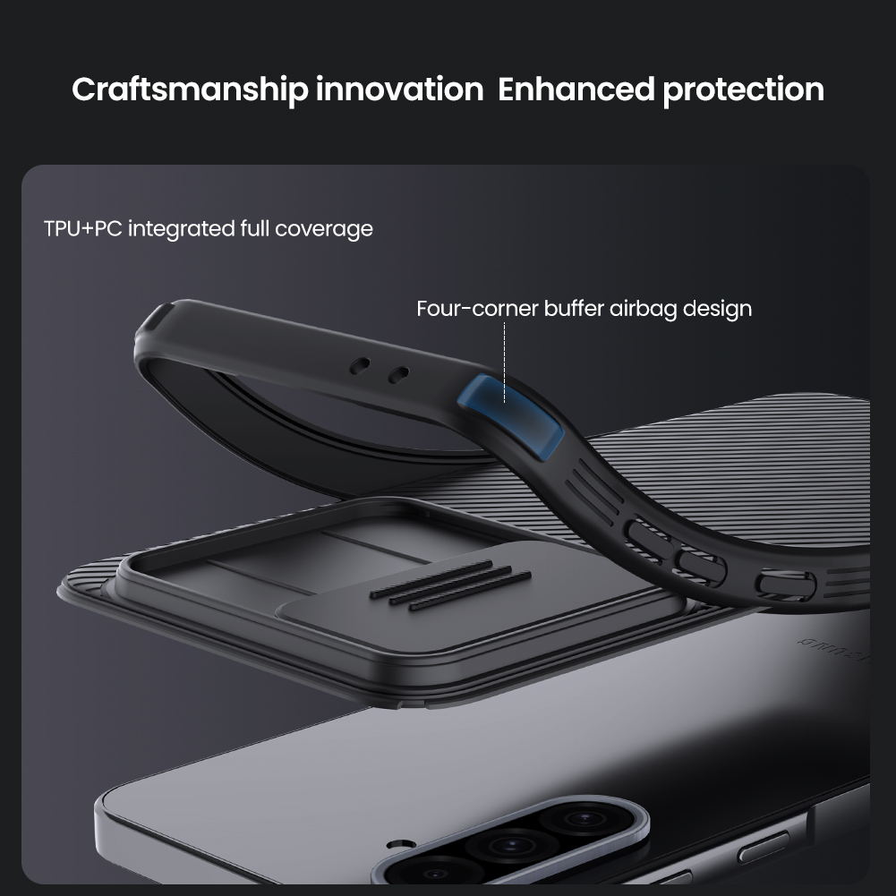 Nillkin CamShield PRO Zadní Kryt pro Samsung Galaxy A36 5G Dark Green