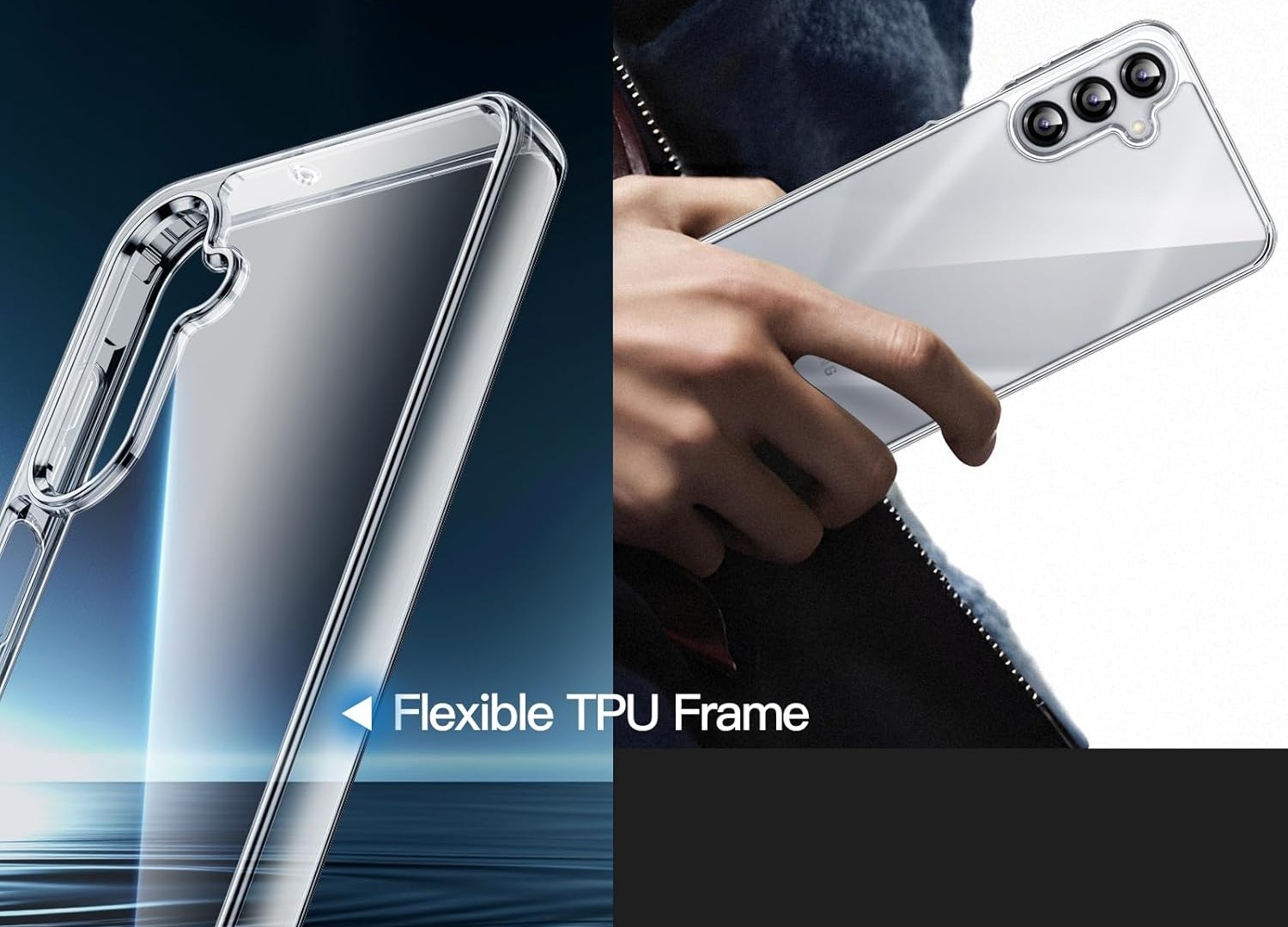 Pouzdro Swissten Clear Jelly pro Xiaomi Redmi A4, transparentní