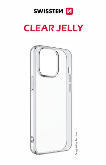 Pouzdro Swissten Clear Jelly pro Oppo A40, transparentní