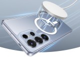 Silikonové pouzdro Swissten Clear Jelly MagStick pro Apple iPhone 15 Pro, transparentní