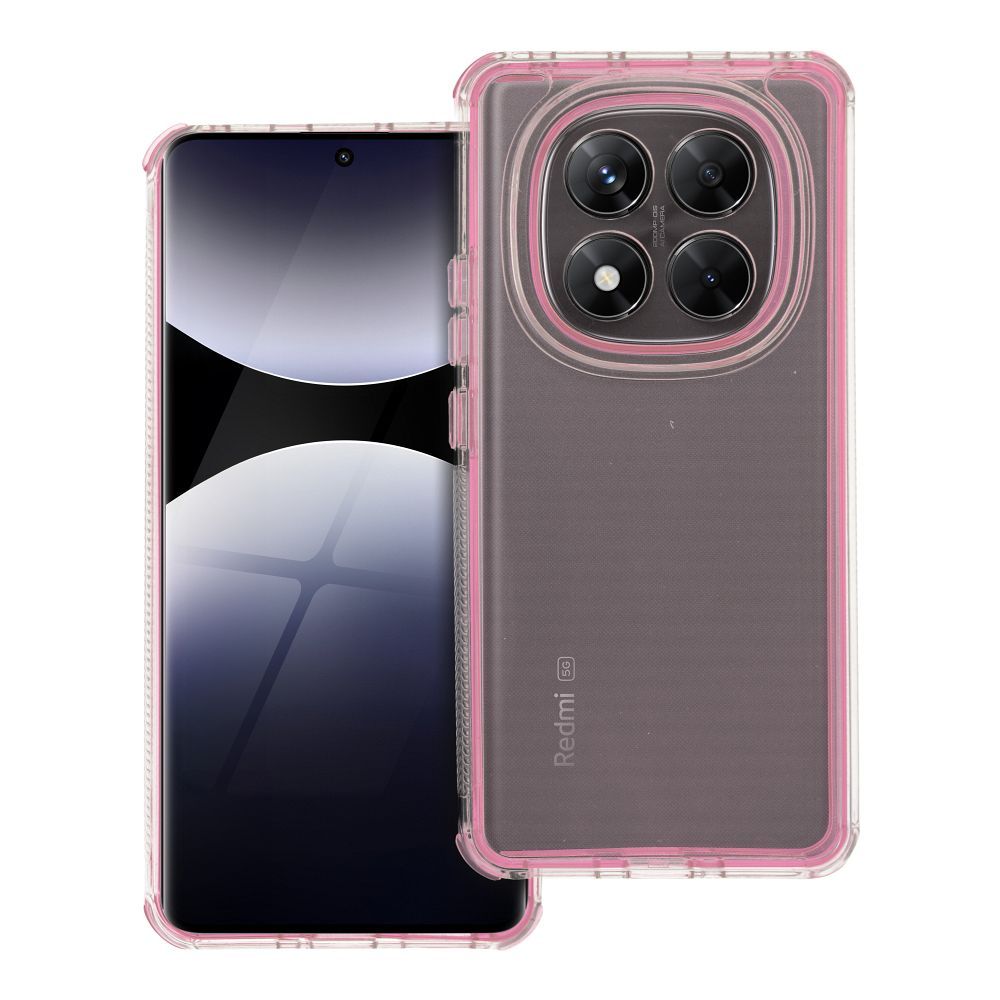 MATRIX CLEAR Case for XIAOMI Redmi Note 14 PRO 5G / 14 PRO PLUS 5G powder pink