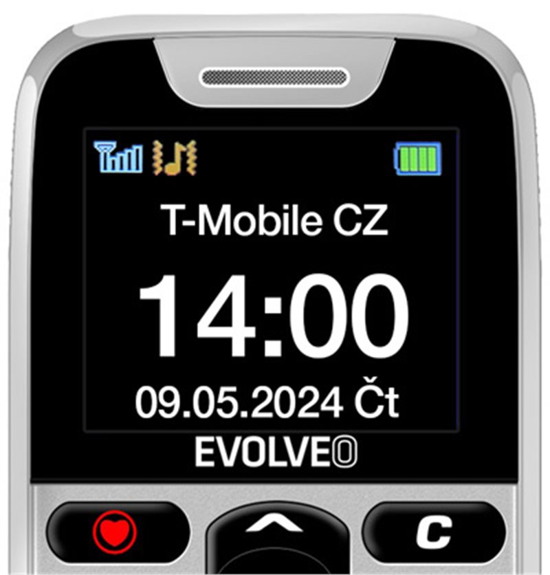 Evolveo EasyPhone bílá