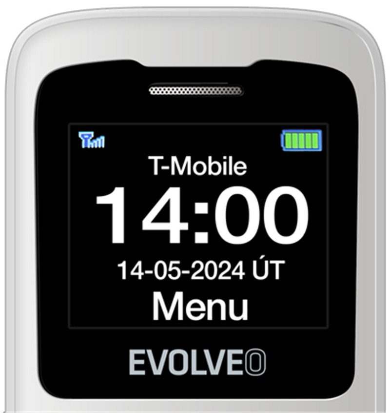 Evolveo EasyPhone ID bílá