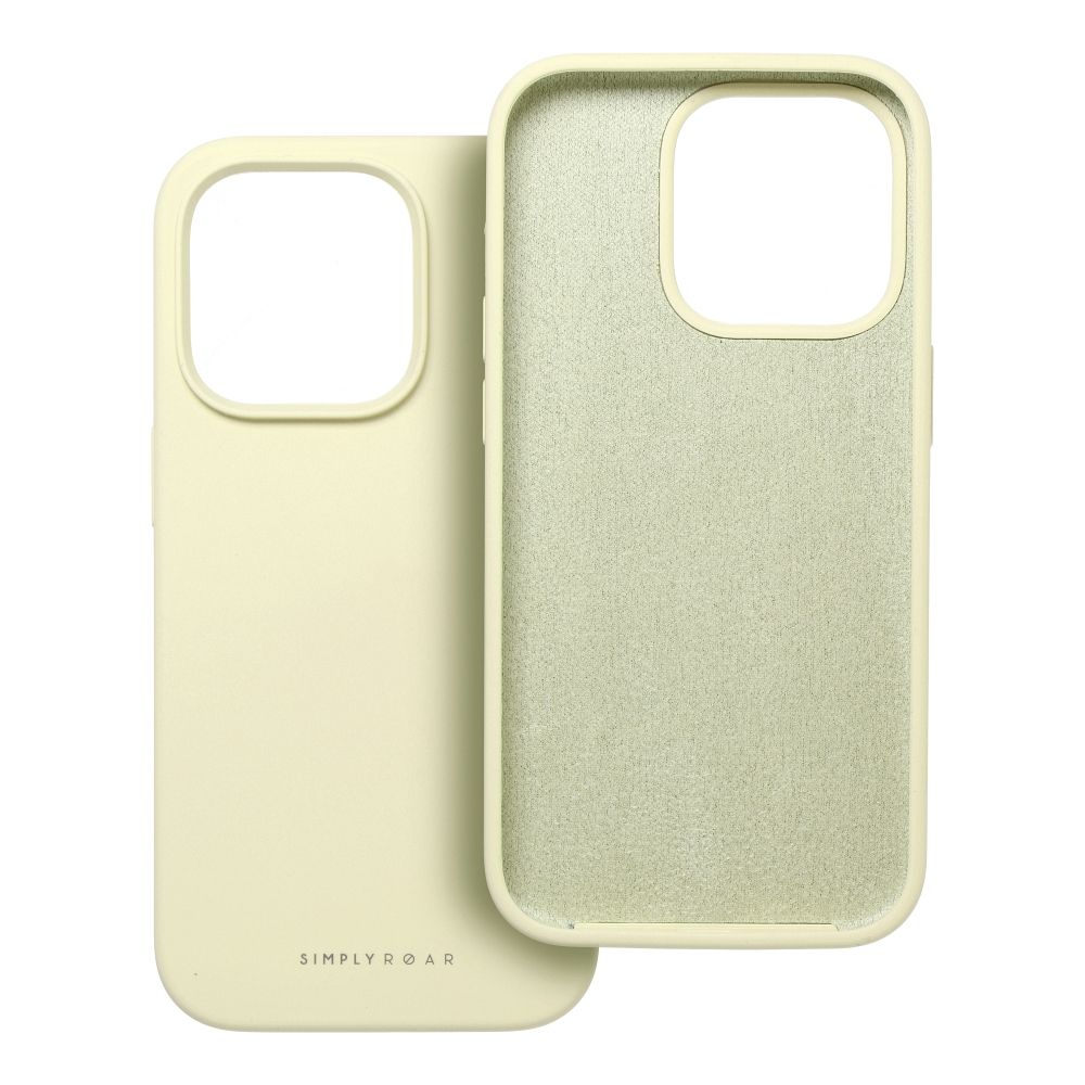 ROAR case CLOUD SKIN for IPHONE 16e Light Yellow