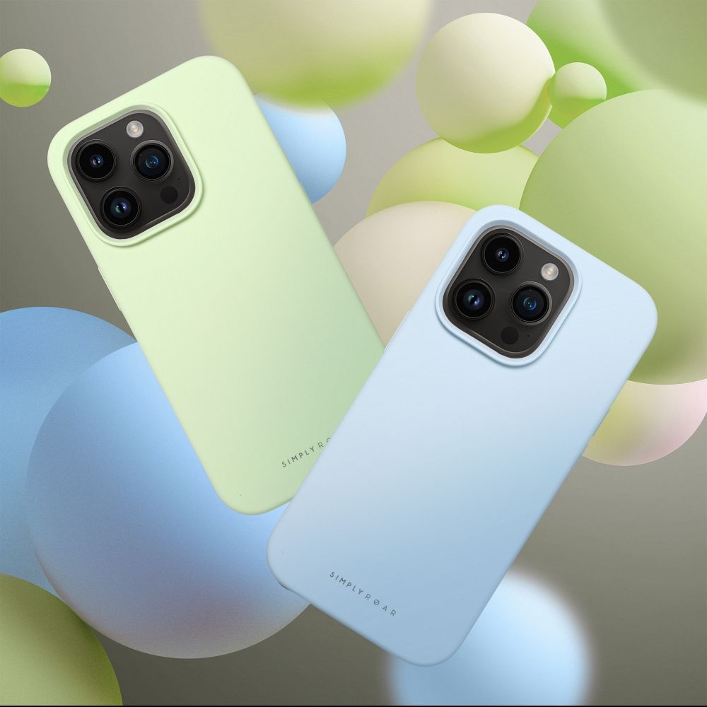 ROAR case CLOUD SKIN for IPHONE 16e Light green