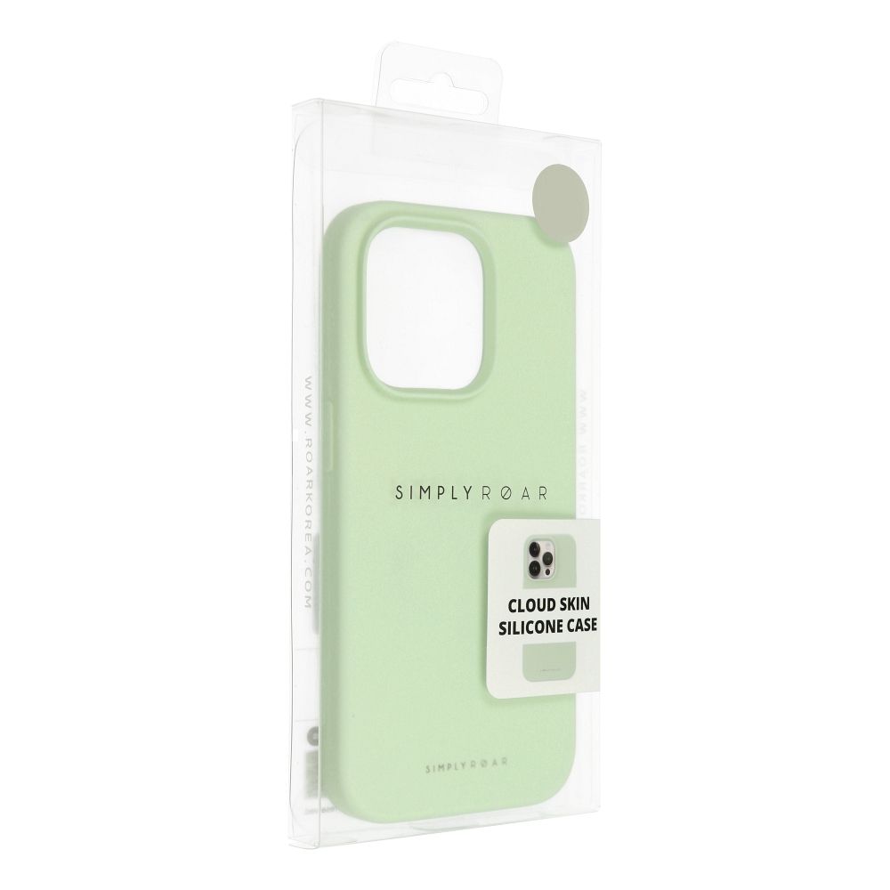 ROAR case CLOUD SKIN for IPHONE 16e Light green