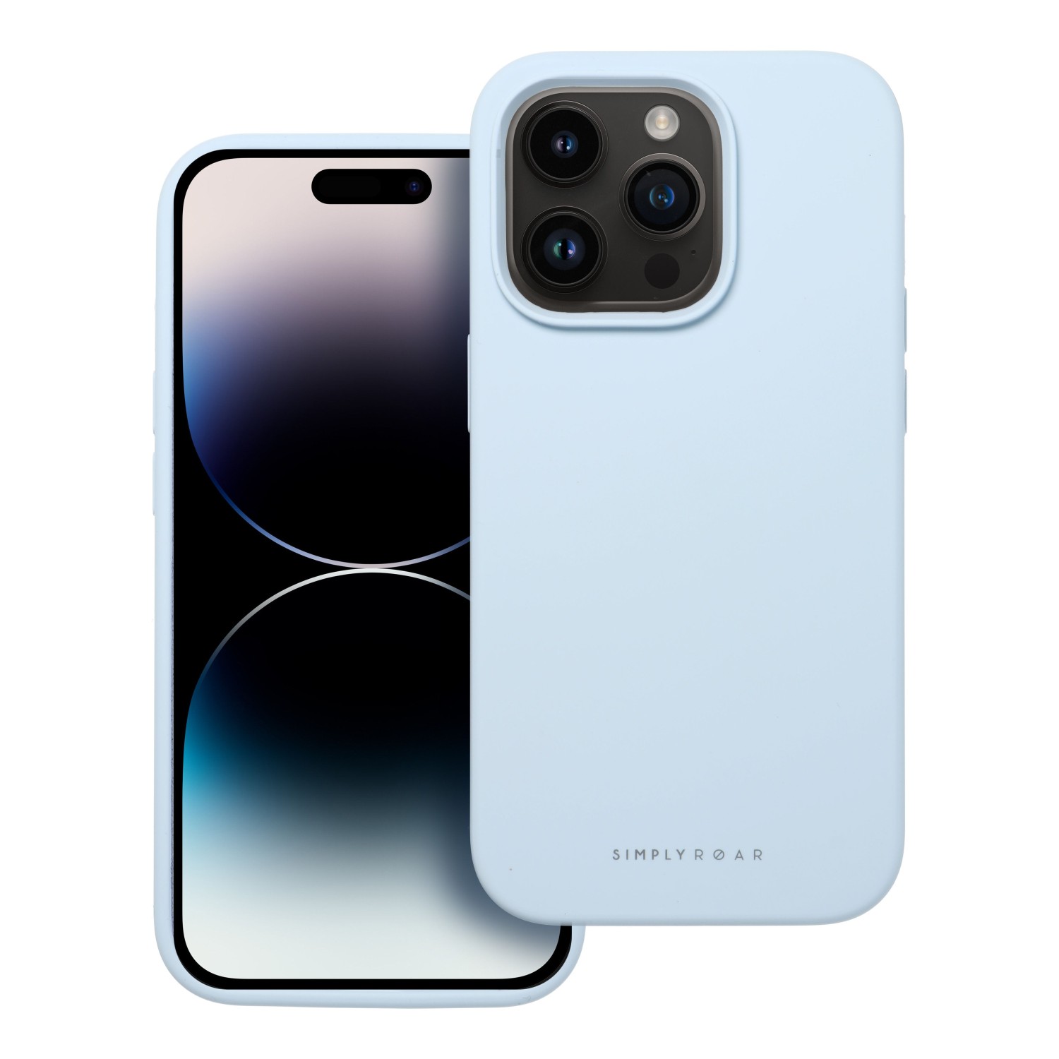 ROAR case CLOUD SKIN for IPHONE 16e Light Blue