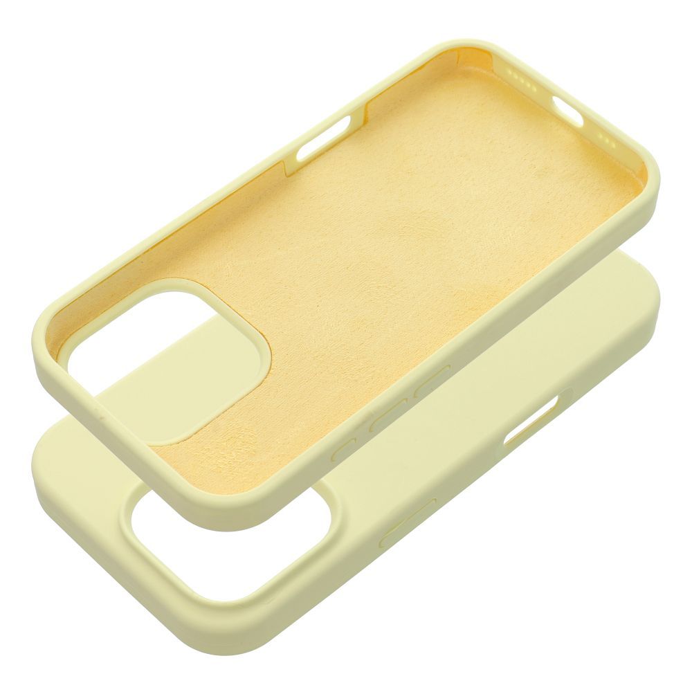 ROAR case CLOUD SKIN for IPHONE 16 Pro Light Yellow