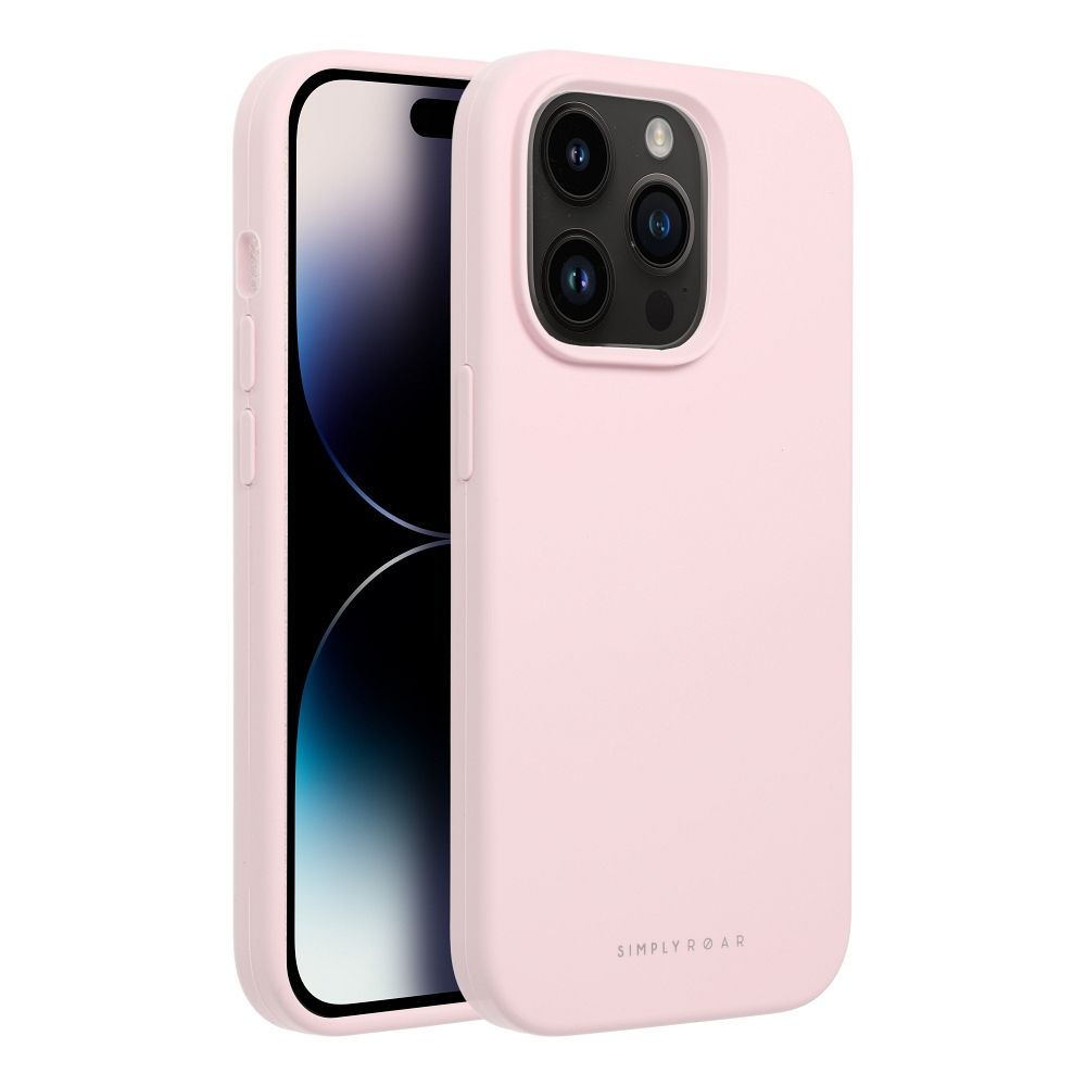 Zadní silikonový kryt ROAR CLOUD SKIN pro IPHONE 16 Pro Max Light Pink (obrázek 3)
