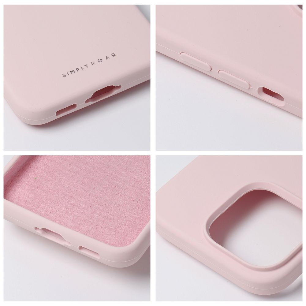 Zadní silikonový kryt ROAR CLOUD SKIN pro IPHONE 16 Pro Max Light Pink (obrázek 4)