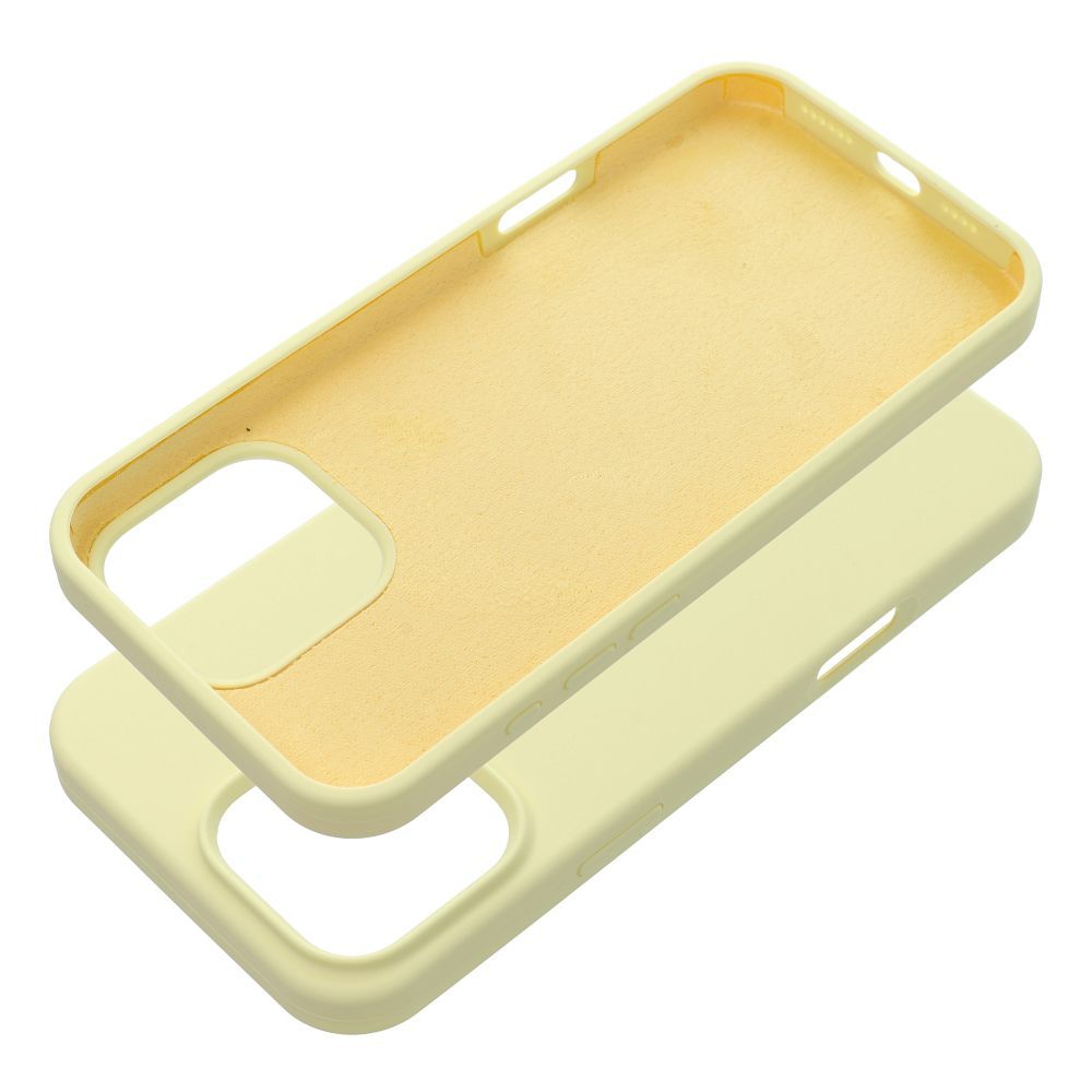 ROAR case CLOUD SKIN for IPHONE 16 Pro Max Light Yellow