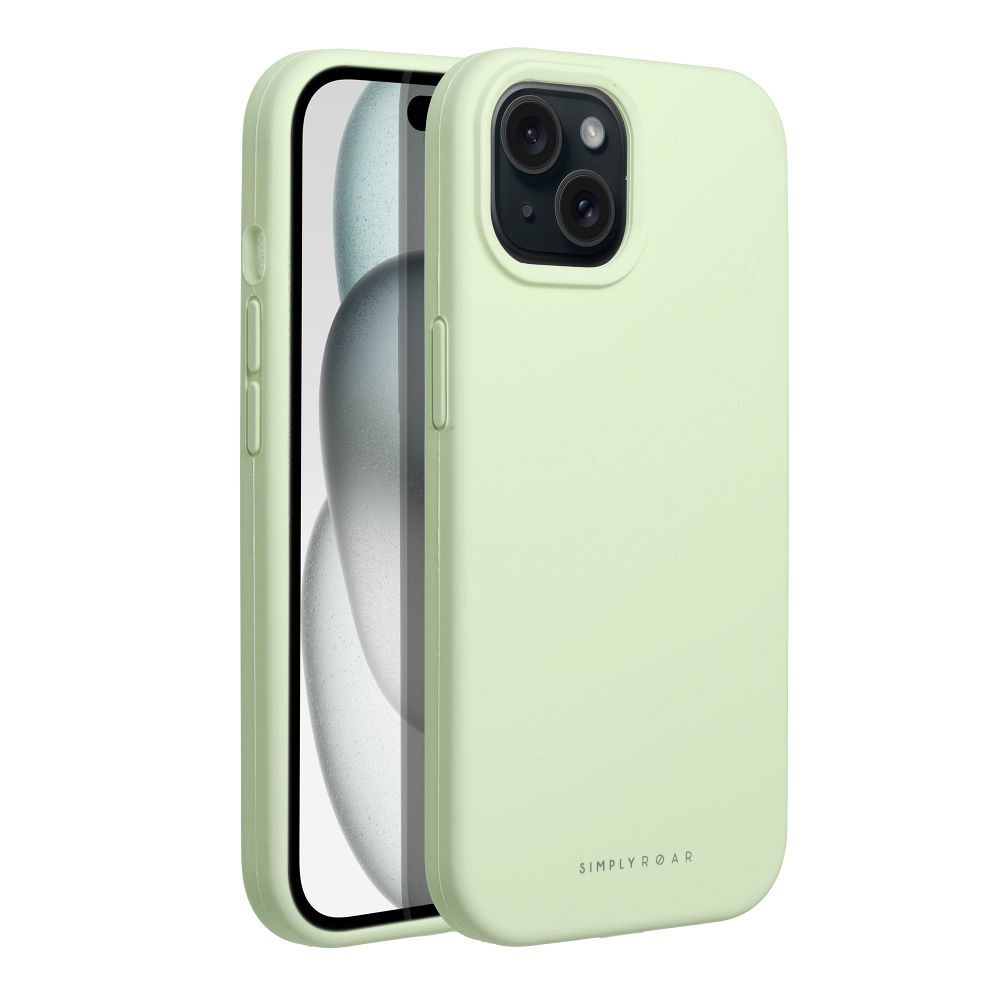 ROAR case CLOUD SKIN for IPHONE 15 Light green