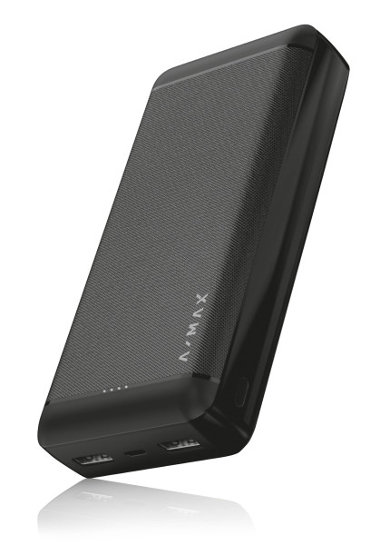 Powerbanka A-MAX 20 000 mAh, černá