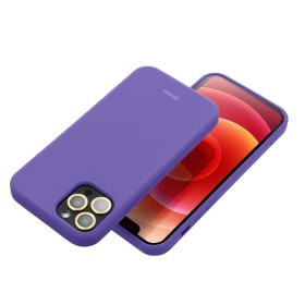 Zadní silikonový kryt ROAR case COLORFUL JELLY pro Samsung Galaxy S25 Edge, purple