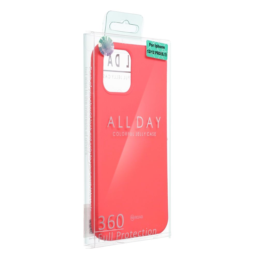 ROAR case COLORFUL JELLY for IPHONE 15 Plus peach pink