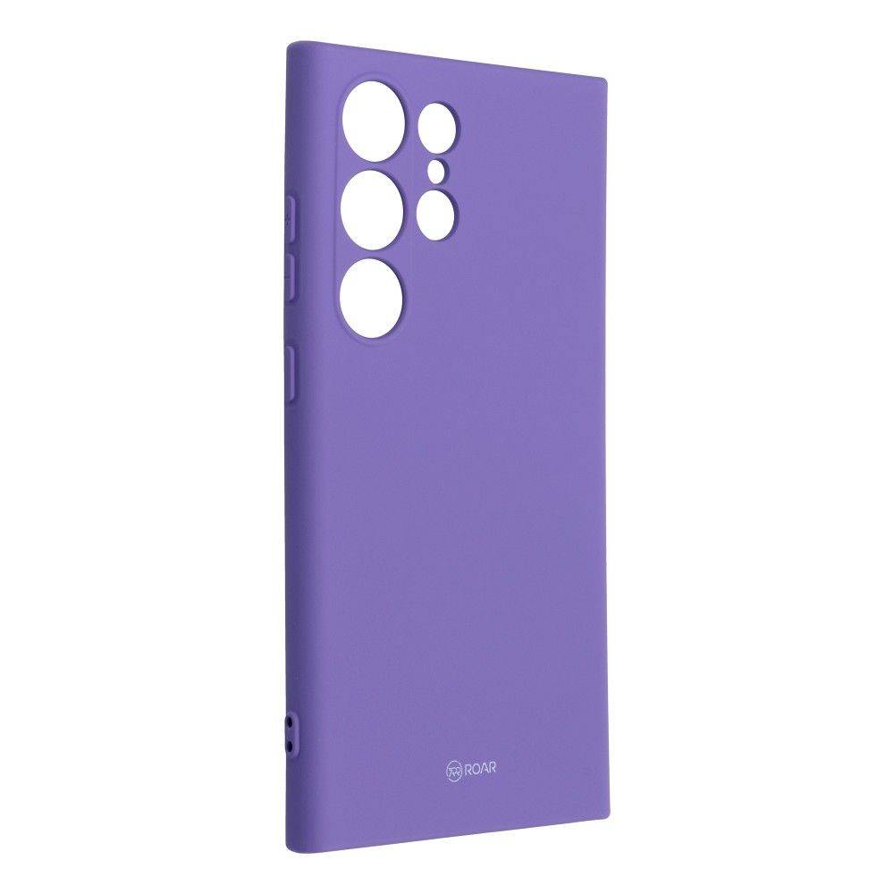 ROAR case COLORFUL JELLY for SAMSUNG S24 Ultra purple