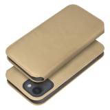 DUAL POCKET Book case for XIAOMI Redmi Note 14 Pro 5G / 14 Pro Plus 5G gold