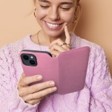 DUAL POCKET Book case for SAMSUNG A36 light pink