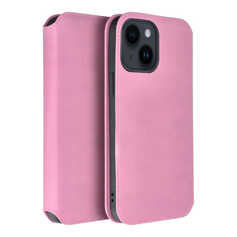 DUAL POCKET Book case for SAMSUNG A36 light pink