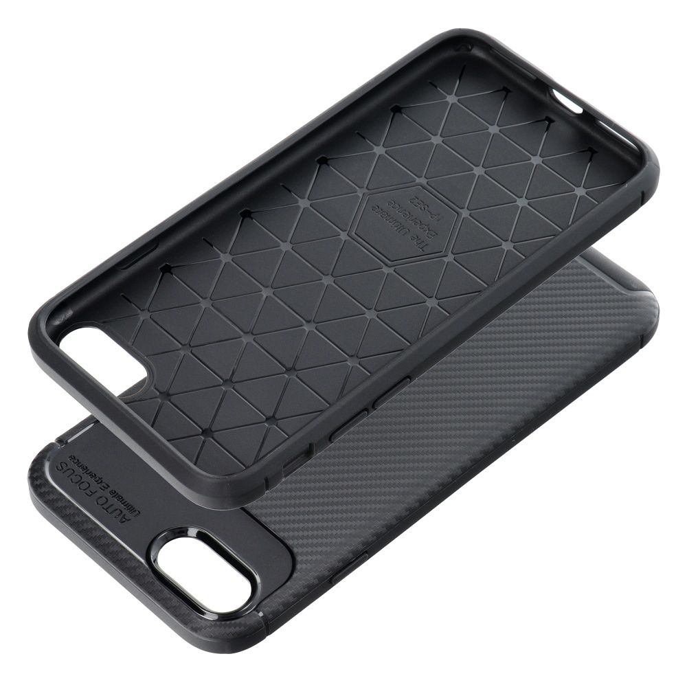 Case CARBON PREMIUM for IPHONE 7 / 8 / SE 2020 / SE 2022 black