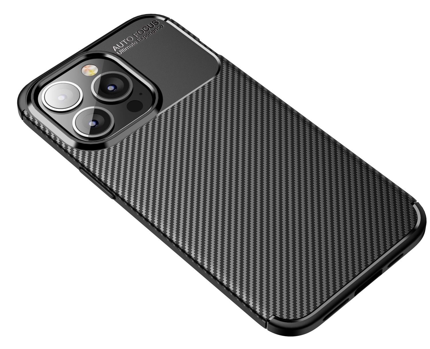Case CARBON PREMIUM for IPHONE 12 / 12 Pro black