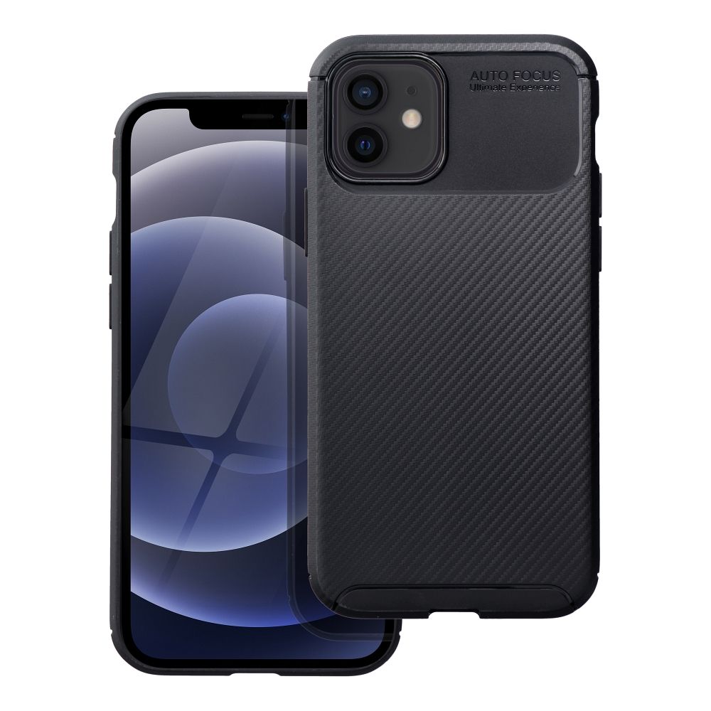 Case CARBON PREMIUM for IPHONE 12 / 12 Pro black