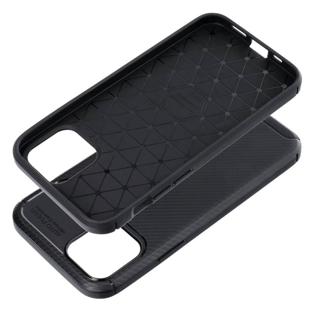Case CARBON PREMIUM for IPHONE 12 / 12 Pro black