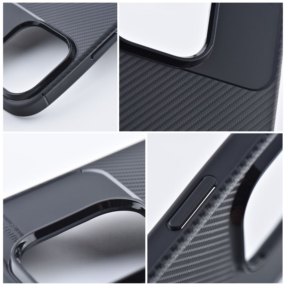 Case CARBON PREMIUM for IPHONE 12 / 12 Pro black