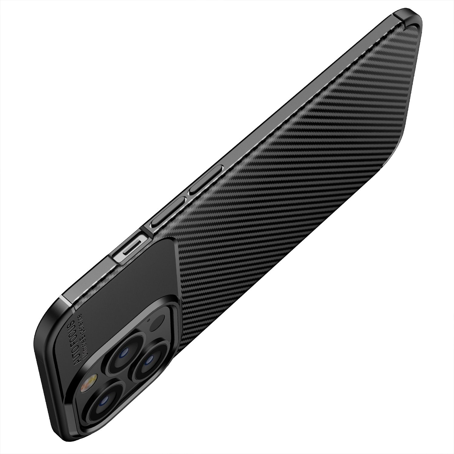 Case CARBON PREMIUM for IPHONE 12 / 12 Pro black