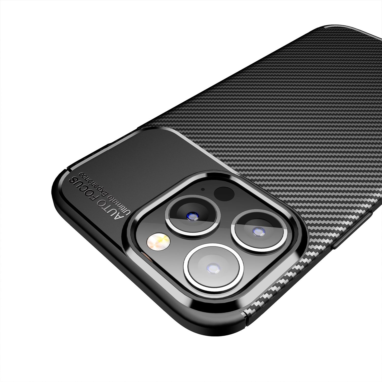 Case CARBON PREMIUM for IPHONE 12 / 12 Pro black