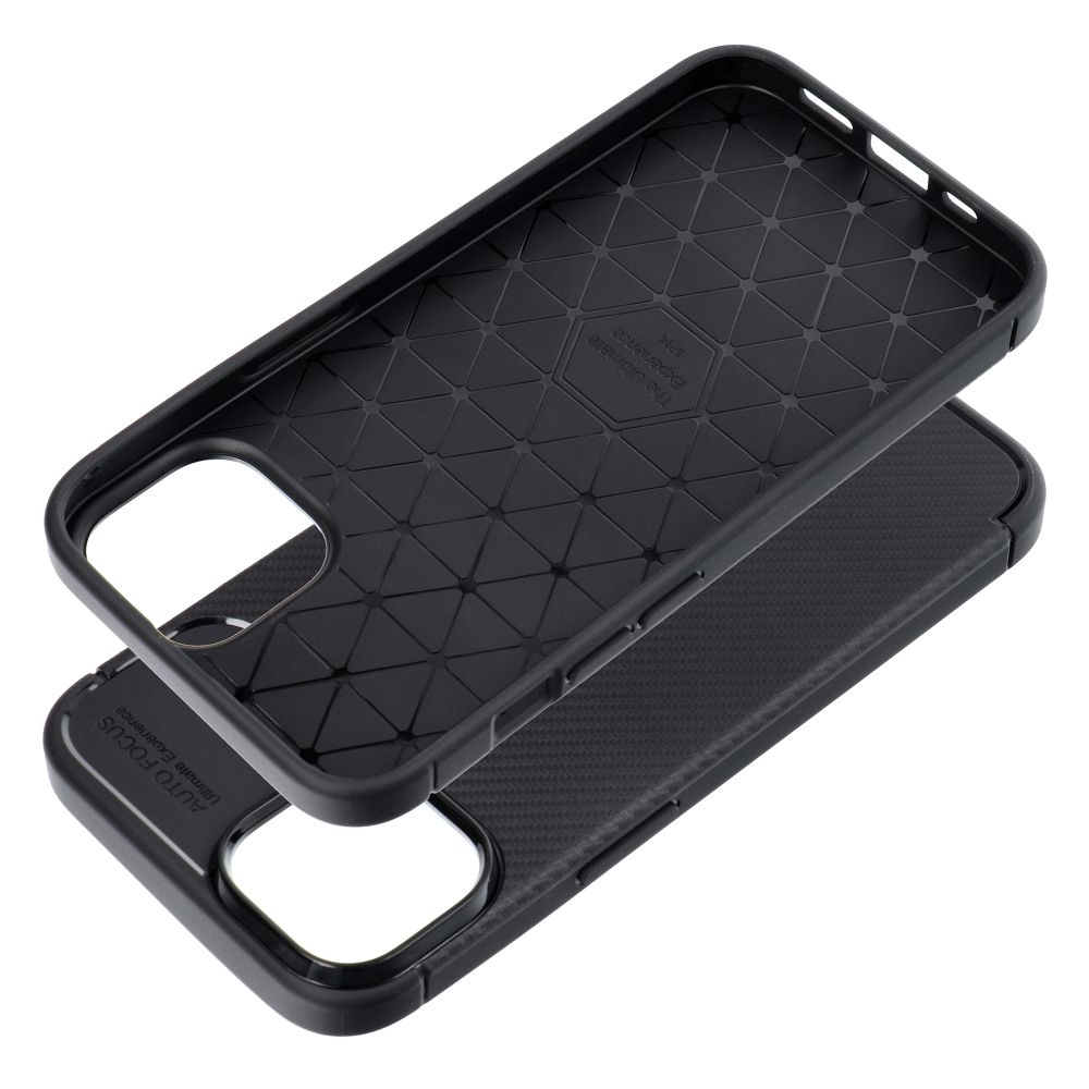 Case CARBON PREMIUM for IPHONE 14 black