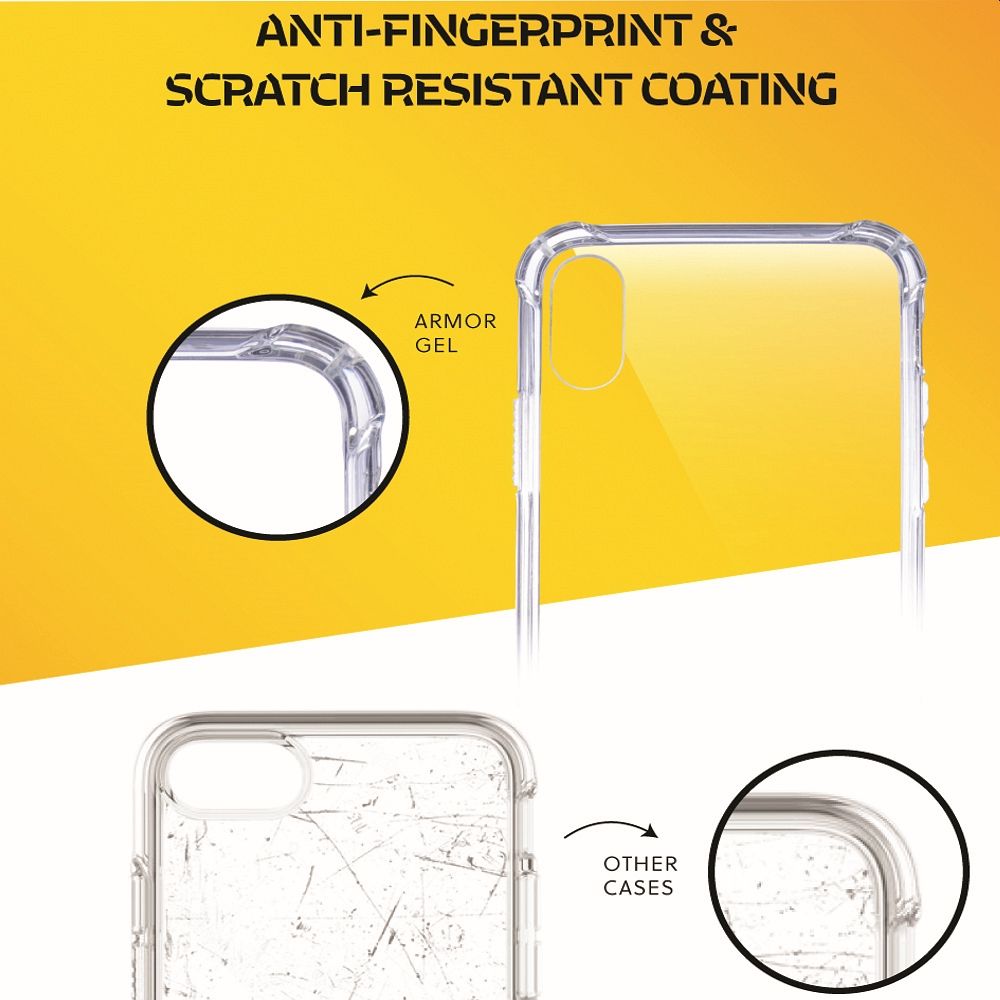 ROAR case ARMOR JELLY for SAMSUNG S25 Plus transparent