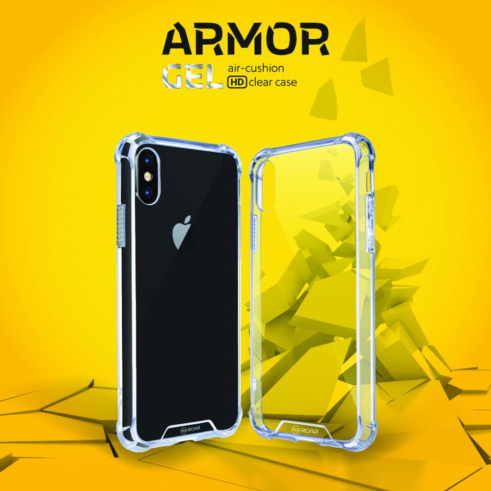 ROAR case ARMOR JELLY for SAMSUNG S25 Plus transparent