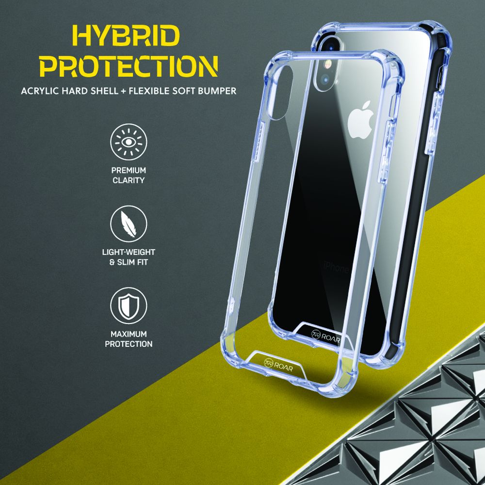 ROAR case ARMOR JELLY for SAMSUNG S25 Plus transparent