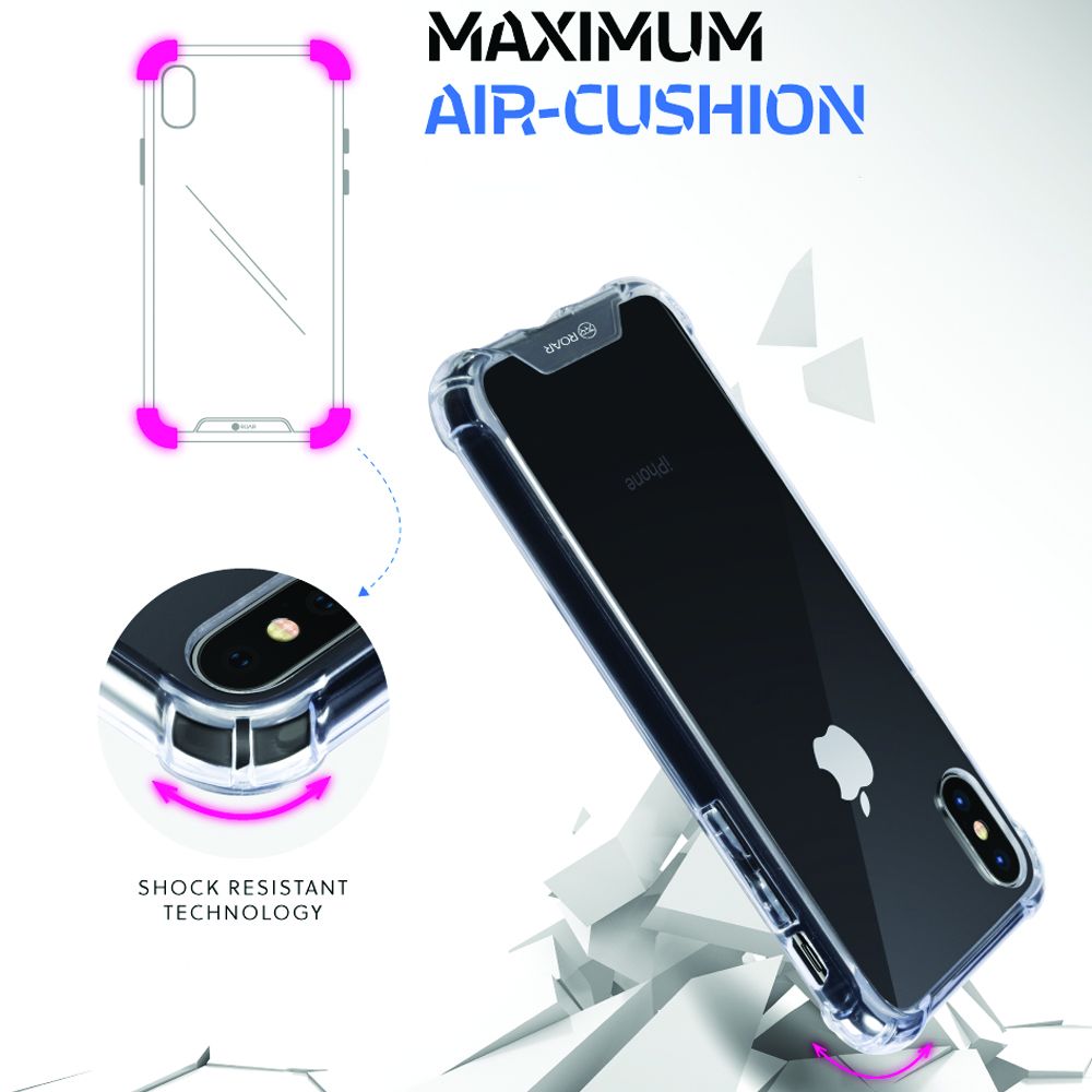 ROAR case ARMOR JELLY for SAMSUNG S25 Plus transparent